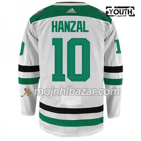 Dresovi Dallas Stars MARTIN HANZAL 10 Adidas Bijela Authentic - Dječji Dresovi Dallas Stars MARTIN HANZAL 10 Adidas Bijela Authentic - Dječji